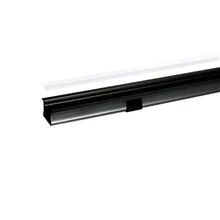 Integratech Ledstrips Profiel rsl15 zwart 2m matte p - RSL15B-M2