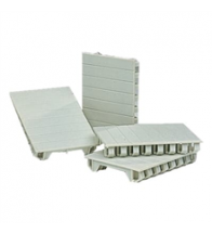 Asea-Brown-Boveri - Plaquette Obturation 4M Gris(5 - 4TBR610484C0200