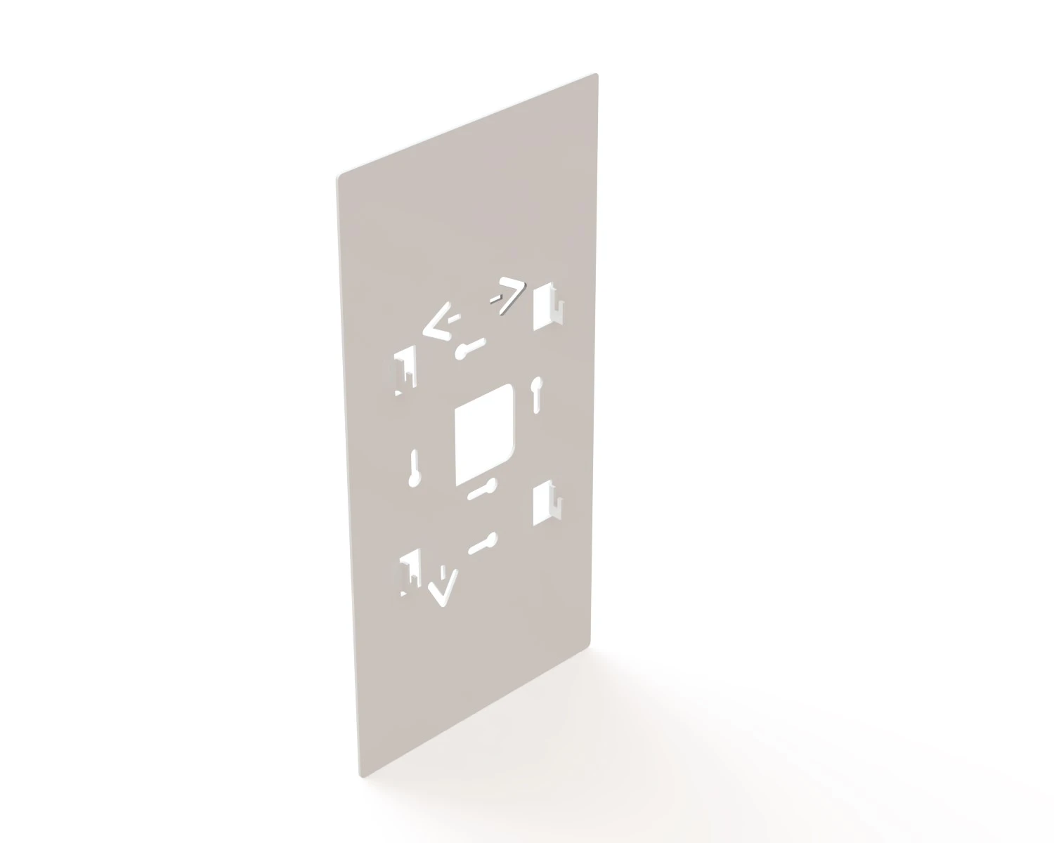 Bticino AV - Renovatieplaat voor Classe 100 A16M en A16E - 344282REN