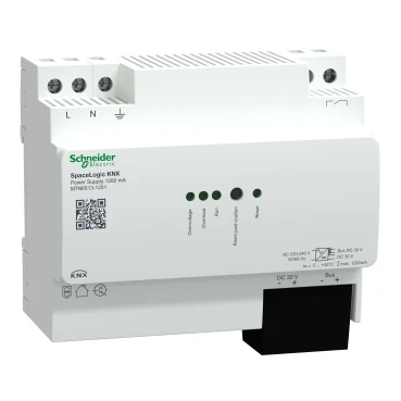 Schneider KNX voeding 30 V 1280 mA DIN-rail met ledindicatie - MTN6513-1201