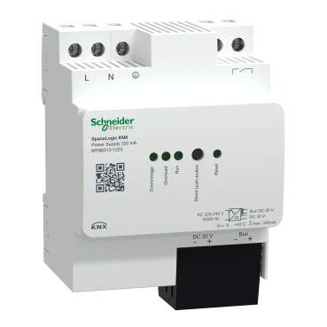 Schneider Voedingseenheid bussysteem KNX 30 V 320 mA DIN-rail - MTN6513-1203