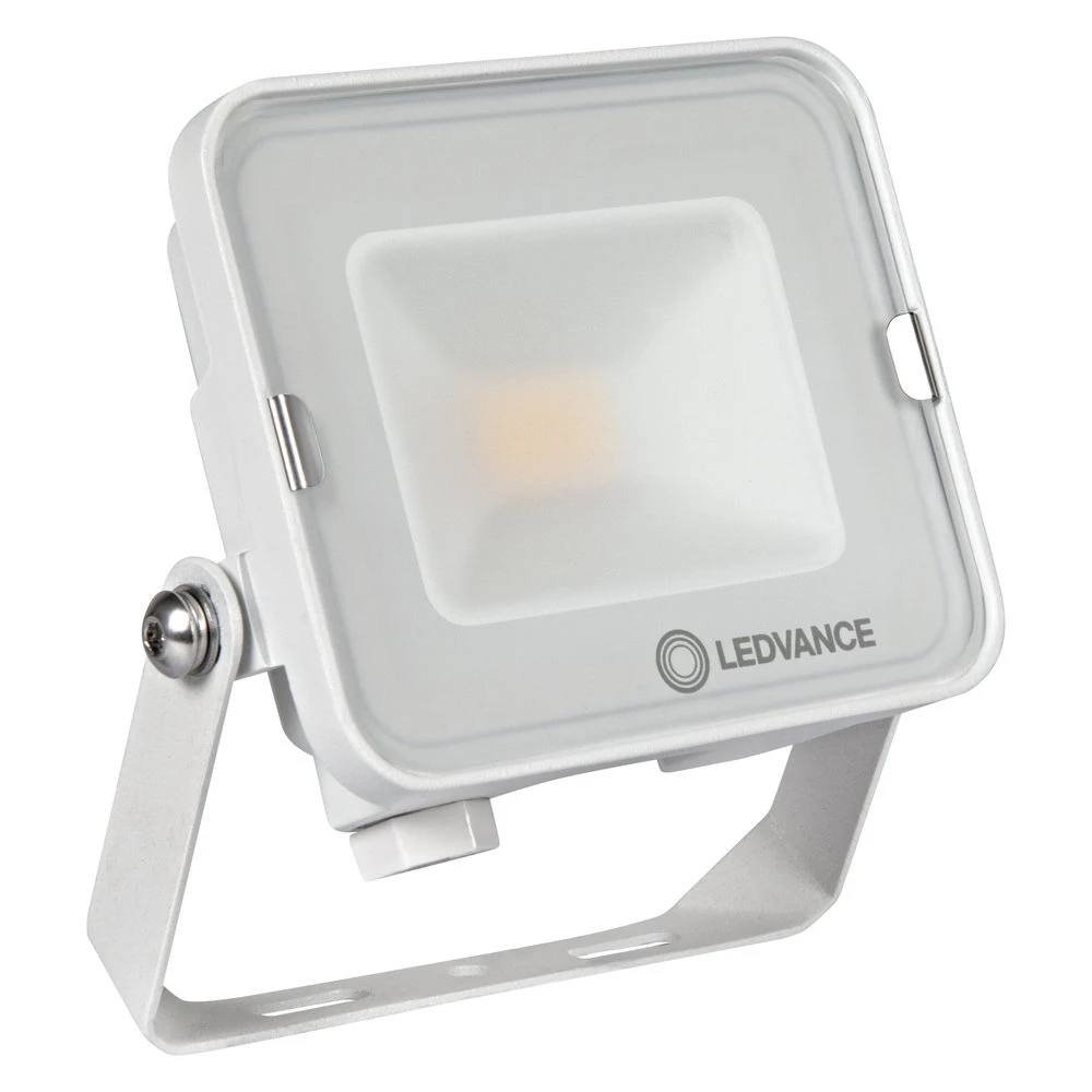 Ledvance Projecteur LED extérieur 10 W 3000 K 1000 lm IP65 blanc compact - 4058075574571