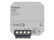 Theben Actionneur encastré DALI 1 canal 13 A IP20 - 4940091