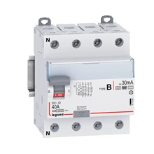 Legrand Interrupteur differentiel type b - 4p - 40a 2 - 411966