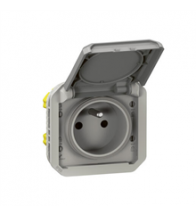 Legrand Plexo - Stopcontact Schroefklem 2P+A - 069552L