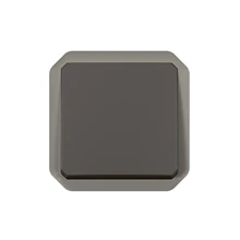 Legrand Plexo drukknop NO 250 V 10 A IP55 IK08 antraciet - 069810L