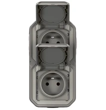 Legrand Plexo diy contactdoos 2 voudig - 070013