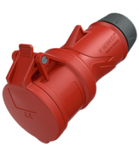 Mennekes Coupleur 16a4p6h400v rouge ip5 - M14506
