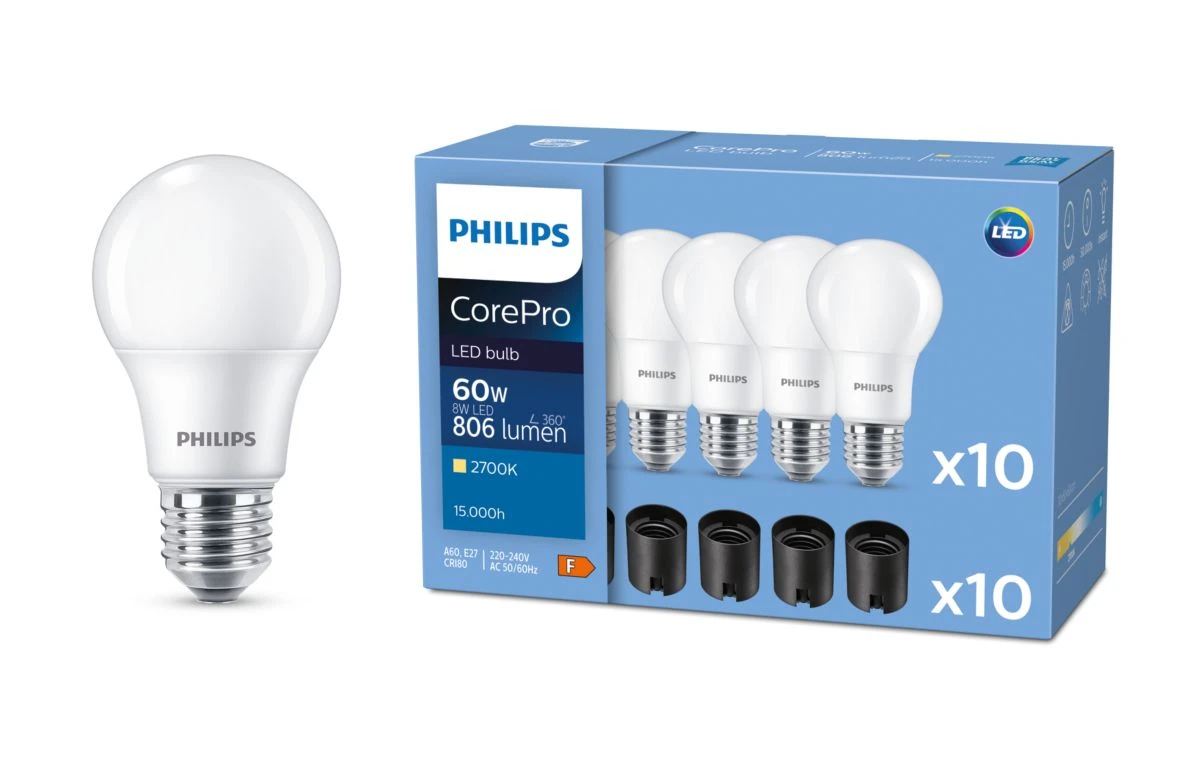 Philips Corepro ledbulb nd 8-60w a60 e - 8720169168978