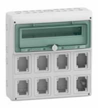 Schneider zekeringkast voor stopcontact Mureva 18 modules IP65 - 13157M