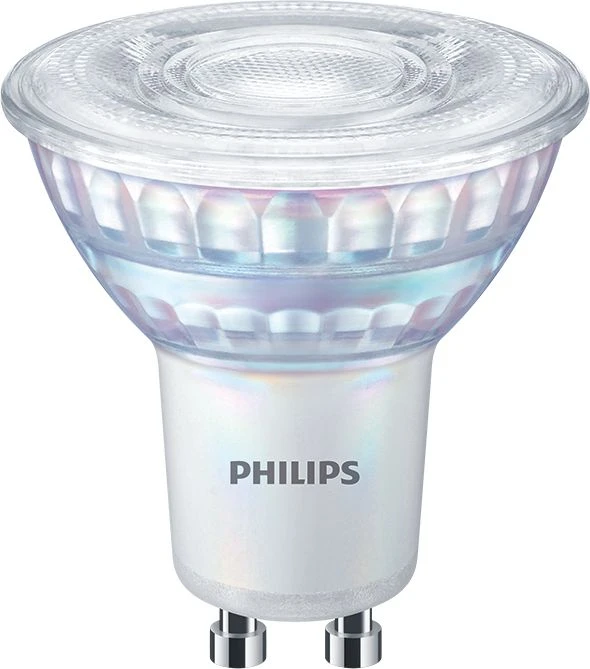 Philips mastervalue lampe ledspot GU10 DIM 6.2W 80W 36 DEG GU10 2700K 575LM CRI90 25000H - 8718699675417