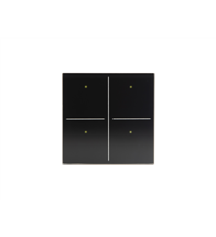 Velbus Module de commande en verre 4 touches - VMBGP4-B-20