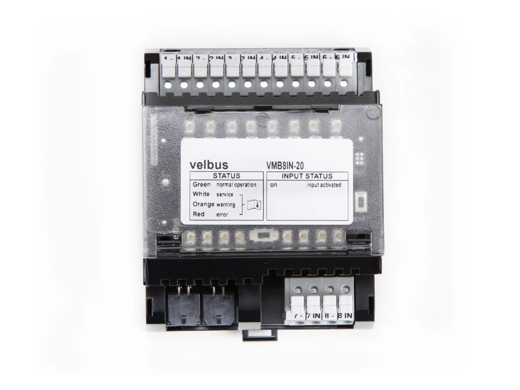 Velbus 8-kanaals digitale ingangsmodule - VMB8IN-20