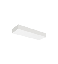 Indigo Plafonnier LED Plank 1 20 W 3000K 2520 lm angle 110° blanc mat - PK30/1A/3K/W