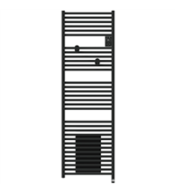 Thermor Radiateur sèche-serviettes électrique Riva 5 Wi-Fi avec ventilateur 1750 W noir - 471640