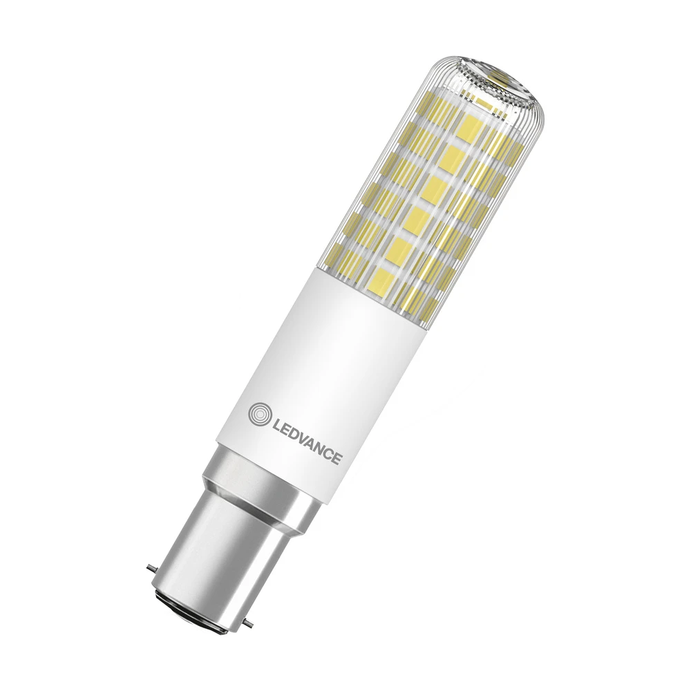 Ledvance Lampe LED tubulaire TSLIM 75 dimmable 8 W 2700 K culot B15d clair IP20 - 4099854267178