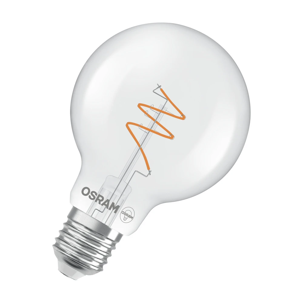 Ledvance Lampe LED Ã  filament globe 80 mm E27 4,6 W 2700 K dimmable verre clair - 4058075836785