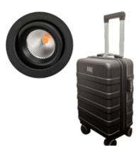 Sg lighting Spot encastrable LED Junistar Eco 7 W 3000 K 590 lm noir - PROMO905224