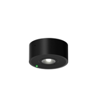 Linergy Noodverlichting LED 3,5 W 250 lm/1 h 150 lm/3 h zwart autotest - L8123-N-ROUND