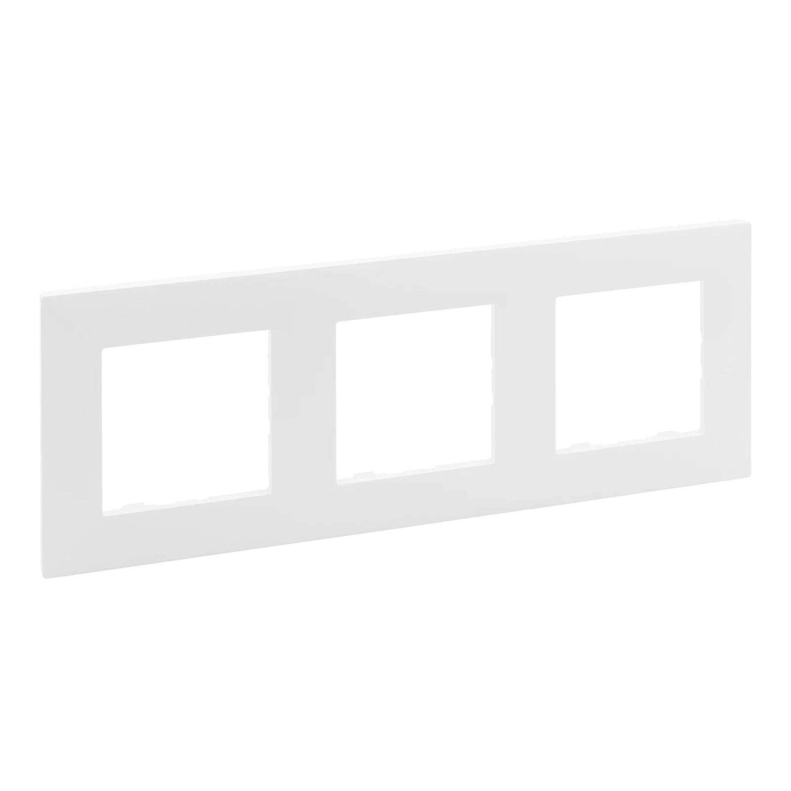 Legrand Niloe drievoudige afdekplaat wit ce - NNP113WH