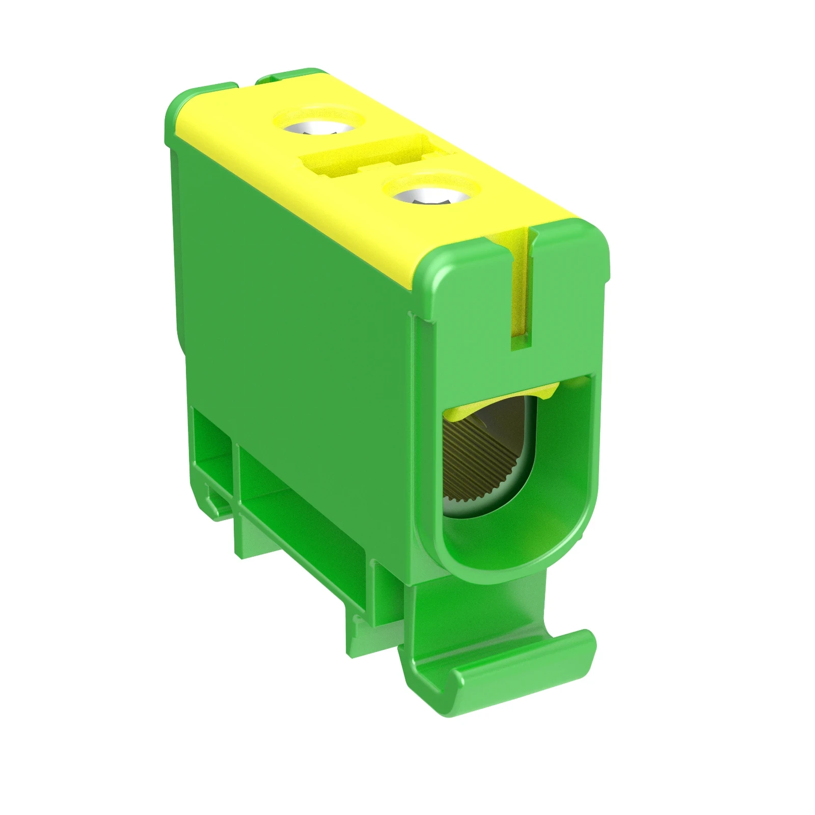 Legrand Bloc de puissance compact 50 mm² vert/jaune pour rail DIN - 030117