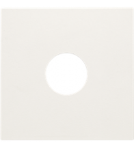 Niko Original centraalplaat coax tv, white - 101-69102