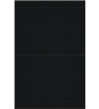 Dmegc Zonnepaneel full zwart 455 W bi-glas 2mm - 455M10RT-B54HBB