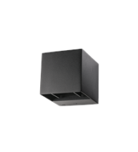 Sg Lighting Applique murale LED Artes Mini noir 2700K CRI>80 classe II - 641746
