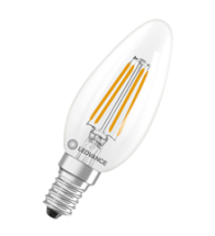 Ledvance Lampe LED bougie filament 5,9 W 2700 K E14 claire - 4099854467004