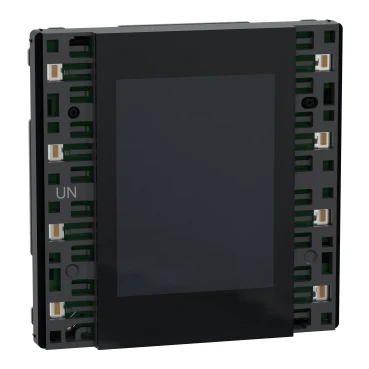 Schneider KNX aanraaksensor 8-voudig inbouw zwart met display - MTN6194-6010S
