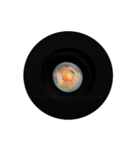Sg Lighting Spot encastrable LED Junistar Bio rond noir 2700 K lot de 8 - PROMO905253