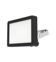 Theben Projecteur LED extérieur 10 W aluminium 230 V 3000-4000 K noir - THELEDA B10 DUAL BK