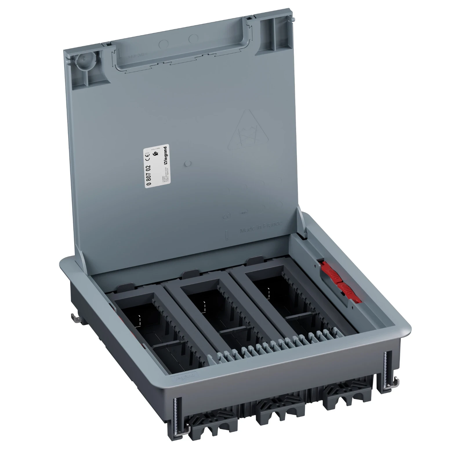 Legrand Boîte de sol avec couvercle pour plancher technique électro audio vidéo data - 080702