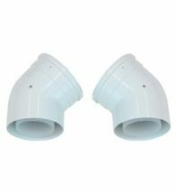 Vaillant - Coude 45° concentrique PP (2 pièces) pour ecoTEC V C 806/1006/1206