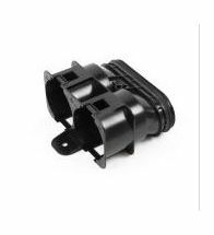 Begetube - Bege-connect adapter 2X75 naar OVAl duct buis - 010060275