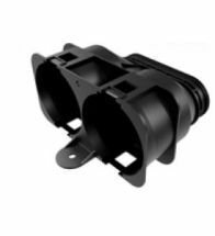  Begetube - BEGE-CONNECT 2x90 naar oval duct buis