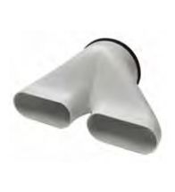 Begetube - Profi air overgangsstuk DN 160