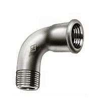 Atusa Draadbocht zwart gietijzer 1" mf 90°fig 1 - E0010000062