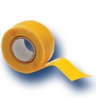 Sanutal - Rouleau bande auto-adhésive jaune protection 19 mm