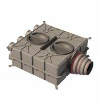 Ubbink Air Excellent DBOX808 8 aansluitingen 125-200 (ex 188583) - 188950