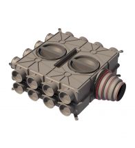 Ubbink Air Excellent DBOX824 24 aansluitingen 125-200 (ex 188580) - 188952