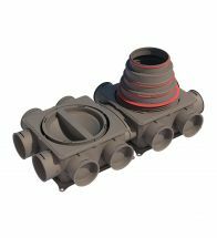 Ubbink Air Excellent DBOX212 V180HE 12 aansluitingen diam 125-200 (ex 188633) - 188962