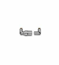 Vasco - Ventielset 1-8 + thermostaatkop haaks links chroom