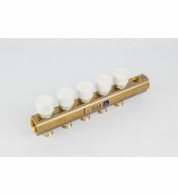 Begetube - Verdeler 1 + 5xM24 ontl. 1/2 thermostatiseerbare kraan ingebouwd