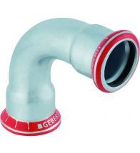 Geberit - Coude Mapress Acier Carbone: 90gr, d=88.9mm - C-Staal