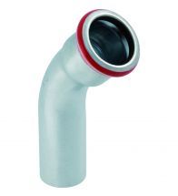 Geberit - Coude Mapress Acier Carbone avec tuyau d’emboiteme nt: 45gr, d=28mm - C-Staal