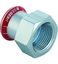 Geberit - Raccord de transition Mapress Acier Carbone avec filetage intérieur: d=28mm, Rp=1/2 - C-Staal