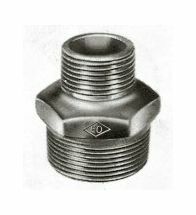 Atusa Draadverloopnippel zwart gietijzer 5/4" x 1/2" mmfig 245 - E2450000742