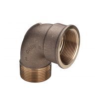 Viega - Coude 90° 1 1/4 Bronze / usine - 3092