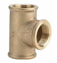 Viega - T-stuk brons 1 x 3/4 x 1 model 3130